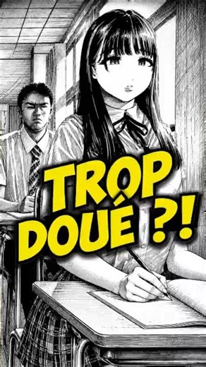 His drawings were too realistic for the algorithm! #anime #shorts