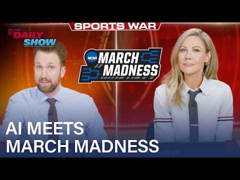 Sports War: March Madness Gets an AI Assist & NBA Cancels Strip Club Celebration | The Daily Show