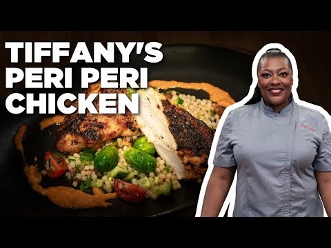 Tiffany Derry's Peri Peri Chicken with Pearl Couscous Salad | Worst Cooks in America | Food Network