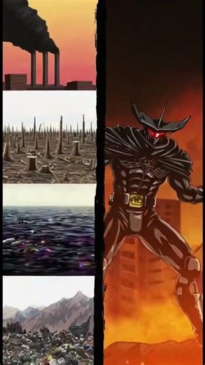 Meteor Drop — The Day Humanity Was Judg #aigenerated