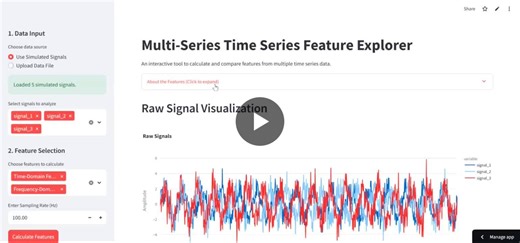 How to extract features from sensor data with this app | Akash Shrivastava, PhD posted on the topic | LinkedIn