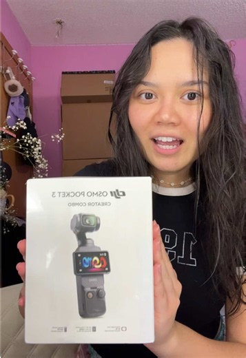 I stg you can find anything on eBay for a discount #djiosmopocket3 #unboxing #mykimnguyen #vlogcamera #canong7x