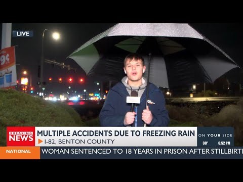 BREAKING: Icy roads lead to multiple crashes in the Tri-Cities area