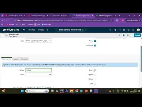 ServiceNow Business Rules from Zero to Advanced | “automatically set a date field” part 31/100