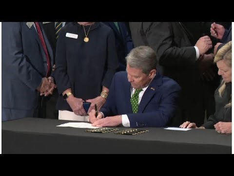 Gov. Kemp signs gas tax suspension, tax rebate payment bills
