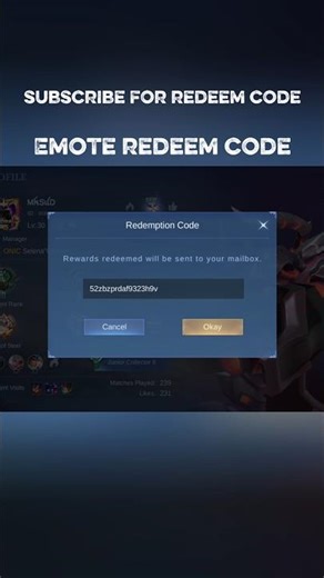 New MLBB Redeem Code! Get "Ouch!" Emote Now 💥 #mobilelegends #mlbb #emote #redeemcode