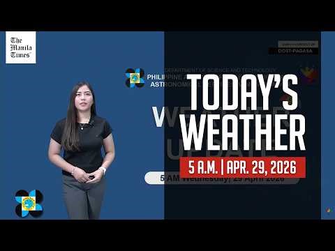 Today's Weather, 5 A.M. | Apr. 29, 2026