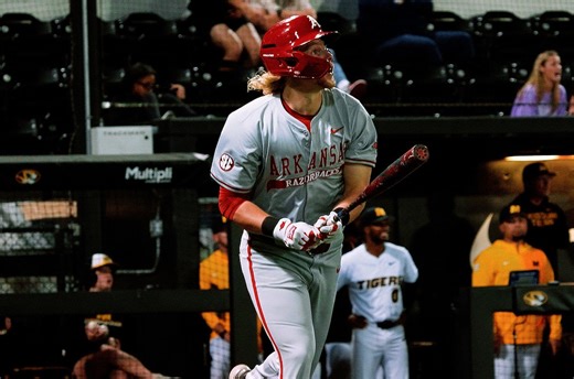 Arkansas baseball bounces back, beats Missouri after another productive eighth inning | Arkansas Democrat Gazette