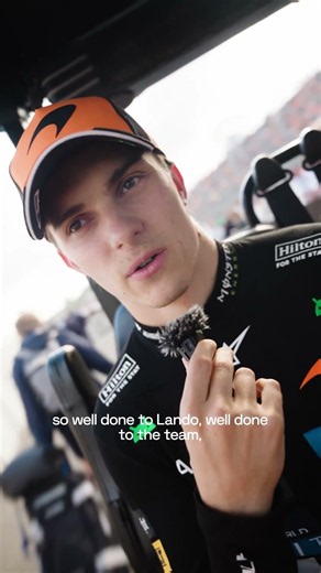 Hear from Oscar after the Dutch GP 🇳🇱