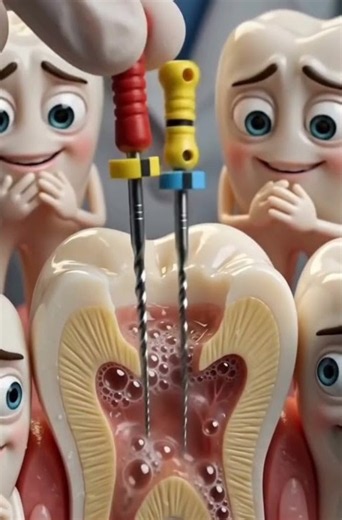 Root Canal Treatment 🦷 | How RCT Works! Dental Animation #shorts #bds #dentaladmissiontest