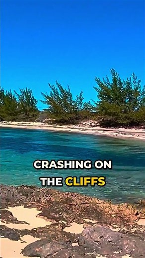 Bahamas: one calm sea and one wild sea, minutes apart