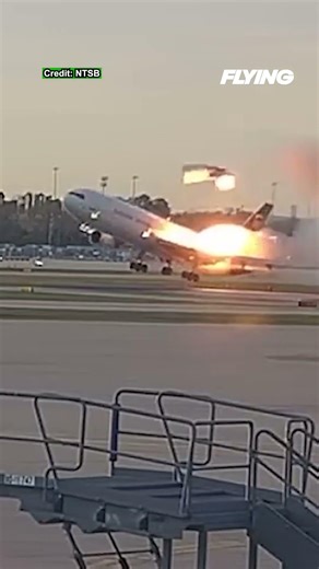 Video shows engine coming off UPS plane before crash