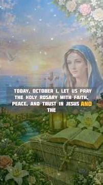 Holy Rosary 🙏| Wednesday, 1 October 2026 Today’s Rosary for Peace, Protection & Blessings |