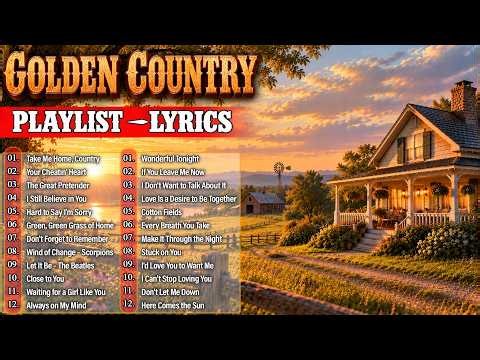 [𝗪𝗜𝗧𝗛 𝗟𝗬𝗥𝗜𝗖𝗦] Greatest Classic Country Hits | The Ultimate Playlist: Selected Country Masterpieces!🤠