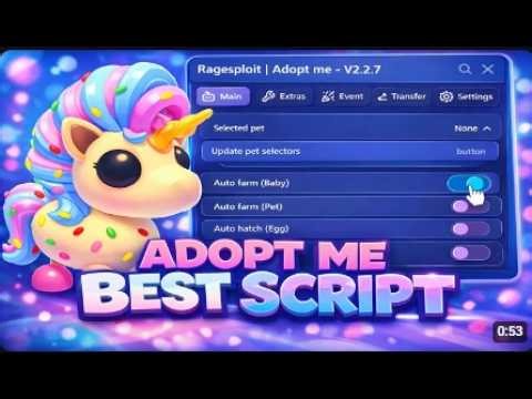 [ CANDY EGGS 🍭] EVENT AUTOFARM ADOPT ME SCRIPT | AUTO FARM CASH | AUTO GROW EGGS & PETS🍭CANDY EGGS!🍭