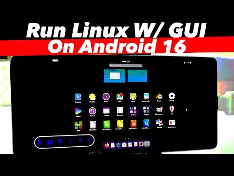 How To Install LINUX With GUI On Android 16 (Natively)