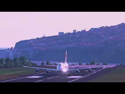 Madeira Airport – Insane Crosswind Landings Takeoffs - MSFS 2020