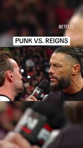 IT'S CM PUNK VS. ROMAN REIGNS FOR THE THE MAIN EVENT AT WRESTLEMANIA 🤯