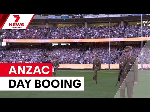 Indigenous leaders condemn Anzac Day booing incidents | 7NEWS