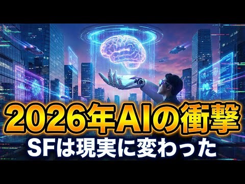 【2026年AI最前線】生成AIが世界を変える！ビジネスと生活の未来図