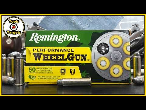 Can Wheelgun Get It Done?...Remington Wheelgun .357 Magnum Semi-Wadcutter Ballistic Gel AMMO Test!