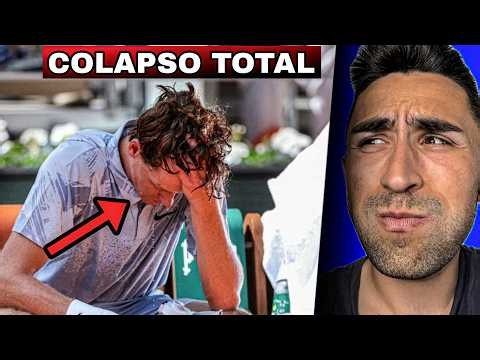 Lo de SINNER hoy es INEXPLICABLE: Iba ganando y pasó ESTO