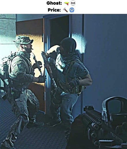 Ghost Vs. Captain Price 💀🥶#shorts