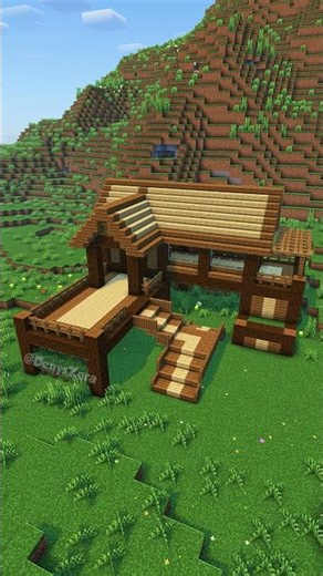 Minecraft Spruce House #minecraft