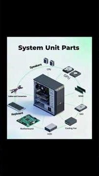 Computer Parts and Their Functions Explained | Basic Computer Tutorial