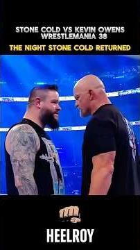 STONE COLD vs KEVIN OWENS – THE TEXAS RATTLESNAKE RETURNS! 🐍🔥 | WRESTLEMANIA 38