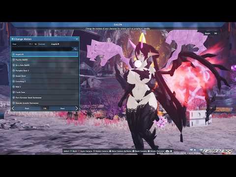 PSO2 NGS Character Creation Tutorial, Umbra Dragon Mia