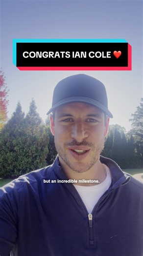Ian Cole 1000 Games: Congrats Ian Cole | Silver Stick Celebration