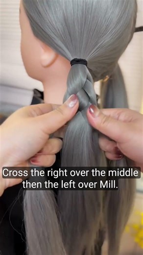 Cute Bun Hairstyle Tutorial #shortvideo #hairstyle #foryou #shorts #shortsfeed #fyp #youtubeshorts