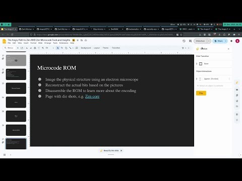 39C3 - The Angry Path to Zen: AMD Zen Microcode Tools and Insights