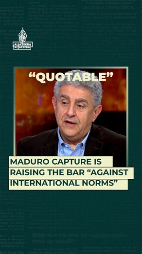 Sultan Barakat, a professor in public policy at Hamad Bin Khalifa University, says that Venezuelan President Nicolas Maduro’s capture by US President Trump gives America “the green light” to do it in other countries. | Al Jazeera English