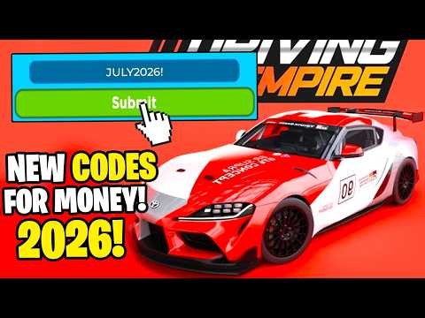*NEW* ALL WORKING CODES FOR DRIVING EMPIRE IN 2026! ROBLOX DRIVING EMPIRE CODES