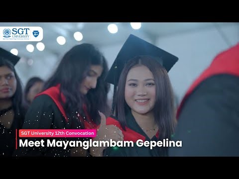 Draped in pride and ready to take on the world | SGT University 12th Convocation | SGT University