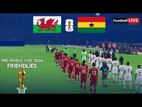 WALES vs GHANA - International Friendlies Pre-World Cup 2026 | Full Match All Goals | Simulation PES