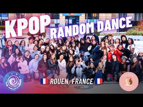 🇫🇷 Kpop Random Play Dance in Rouen with Fancy Coffee!