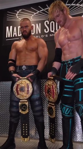 You are looking at your NEW World Tag Team Champions!! #WWERaw