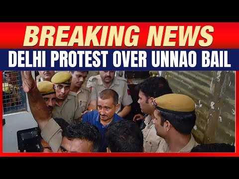 Unnao Rape Case: Victim Protests in Delhi After HC Grants Conditional Bail to Kuldeep Sengar