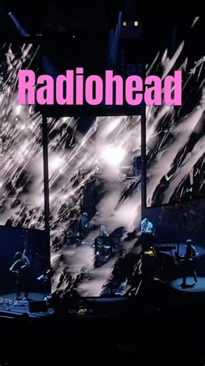 RADIOHEAD LIVE CONCERT #youtube #travel #britishrockband #wanderlust #ytshorts #radiohead #livemusic