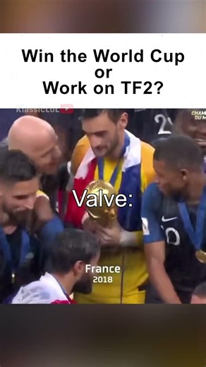 Valve wins the World Cup 🥳 (TF2 meme)