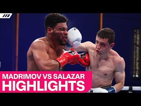 Israil Madrimov Returns To Winning Ways Vs Luis David Salazar | Matchroom Boxing