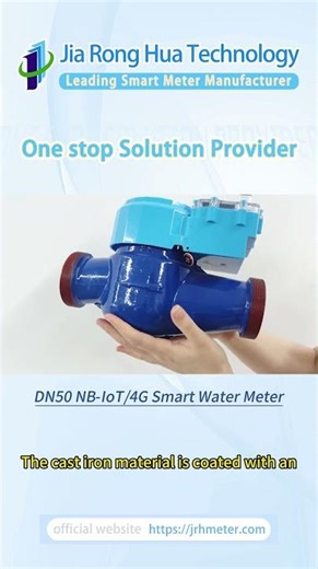 DN50 cast iron AMR water meter is suitable for industrial project and water meters for residential