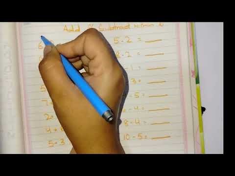 Add and Subtract Within 10 | Easy Math for Kids | Kindergarten & Preschool
