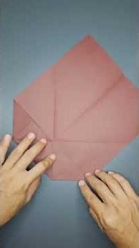 fancy origami envelope step by step