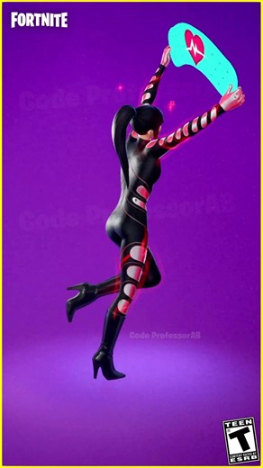 Fortnite Big Bandage Chase Emote Lisa Skin Thicc 🍑😜😱