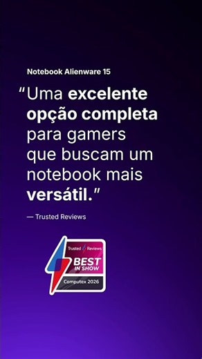 Confira a análise do Notebook Alienware 15