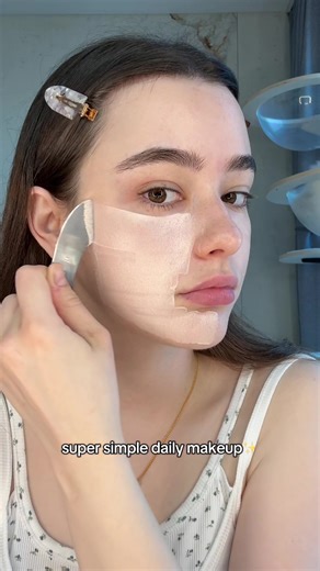 my super easy daily winter makeup🤍✨ | simple makeup